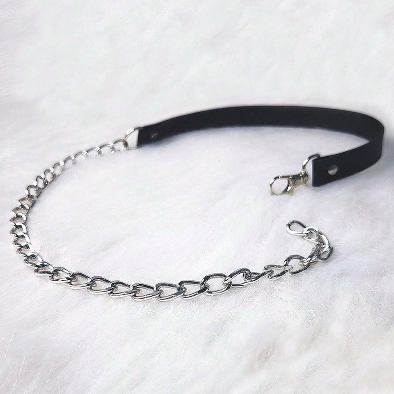 Retro Simple Black Punk Necklace