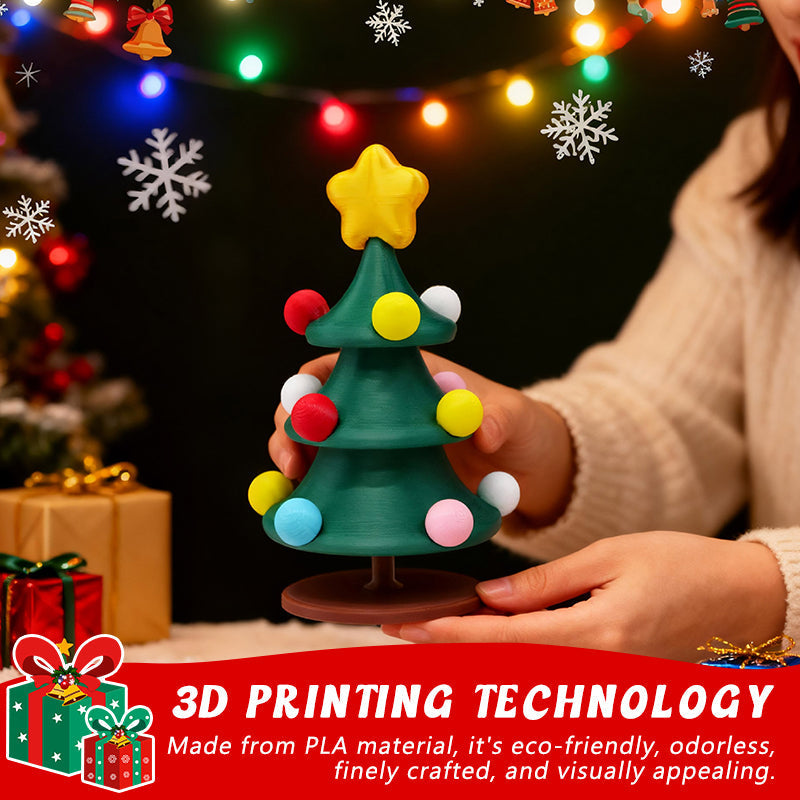 π 3D-printed swinging Christmas tree