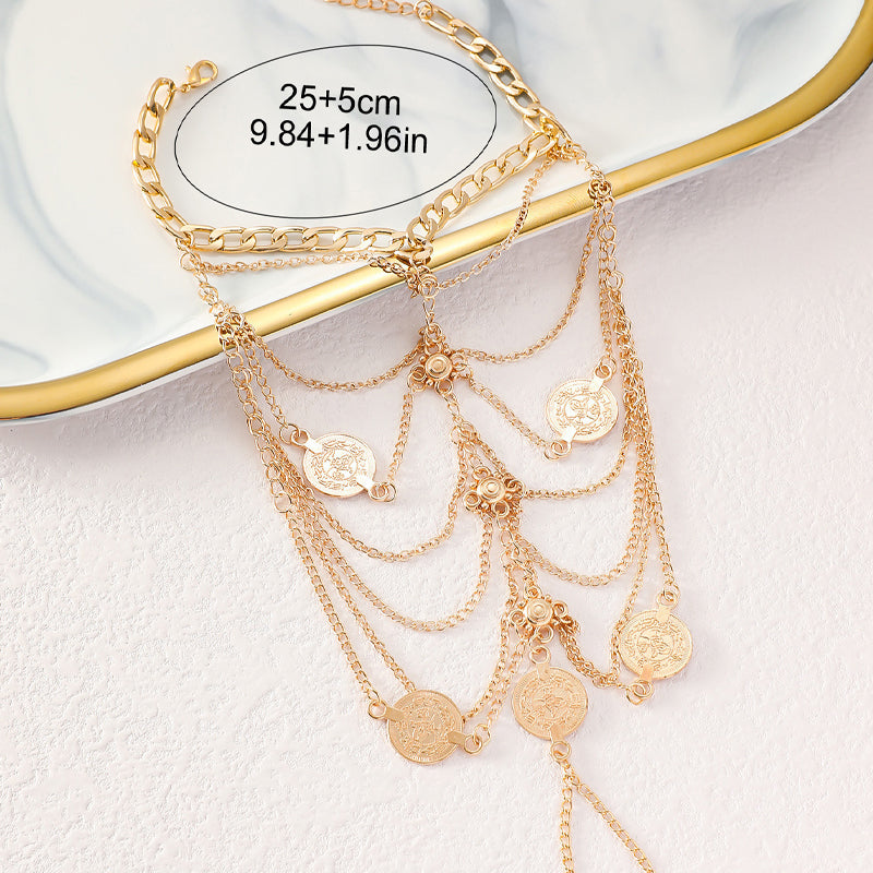 Vintage Tassel Anklet