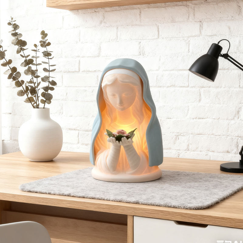 Night light for prayer from the Virgin Mary