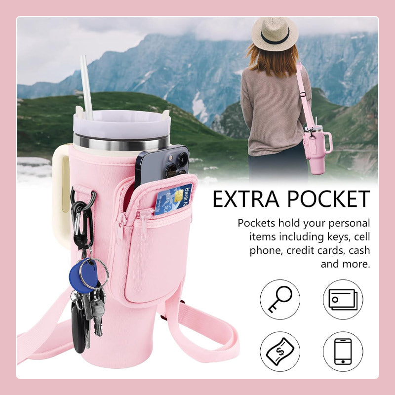 Ice Cup Protective Cover Crossbody Bag Cover