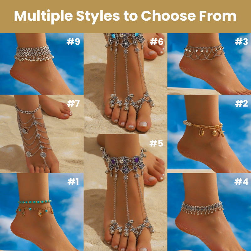 Vintage Tassel Anklet