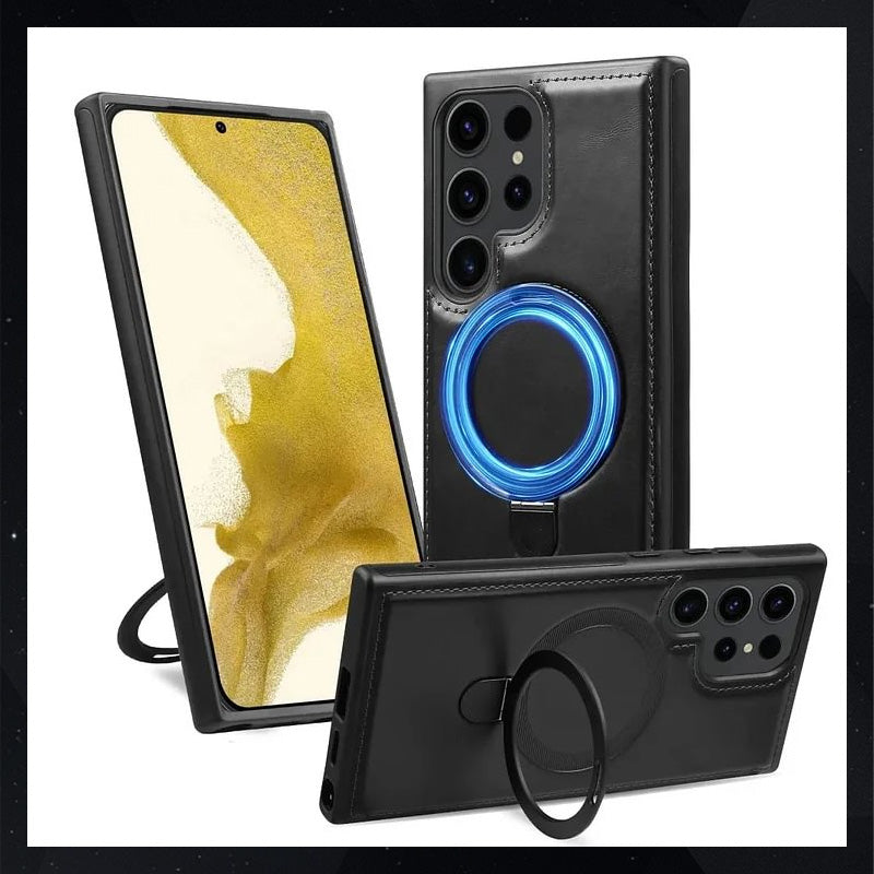 Luxury Leather MagneticPhone Case