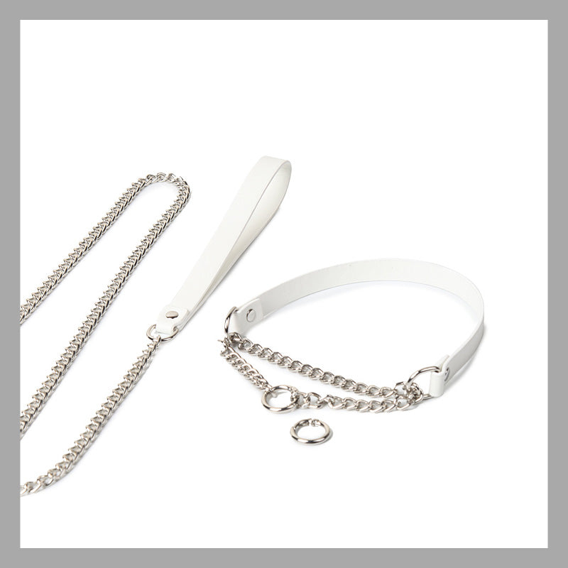 SM Collar Sex Toys Traction Chain